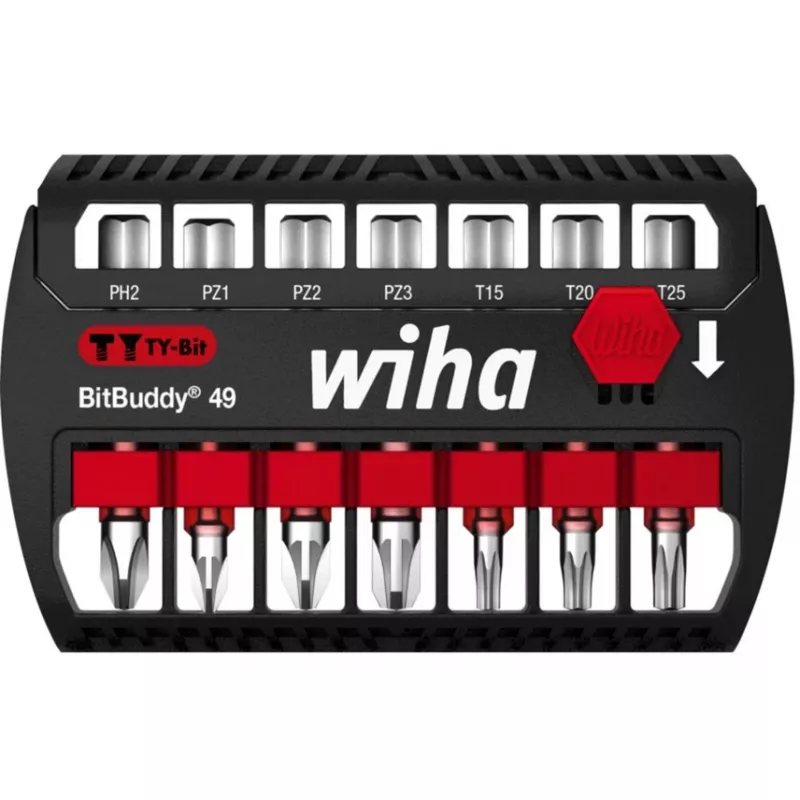 Set de puntas Wiha BitBuddy TY 49 mm