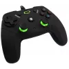 Esperanza EGG110K Vanquisher mando USB con cable para PC/PS3, con vibración, 12 botones, 2 sticks analógicos, negro/verde