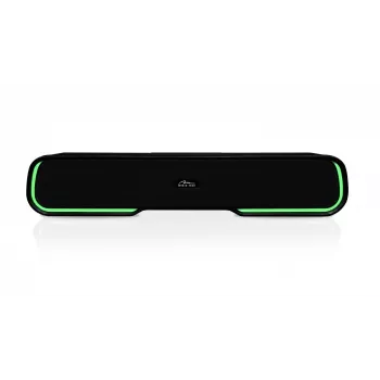 Altavoz MEDIA‑TECH Phantom MT3180 barra de sonido 450W RMS, 80W con batería, Bluetooth, con cable e inalámbrico, negro