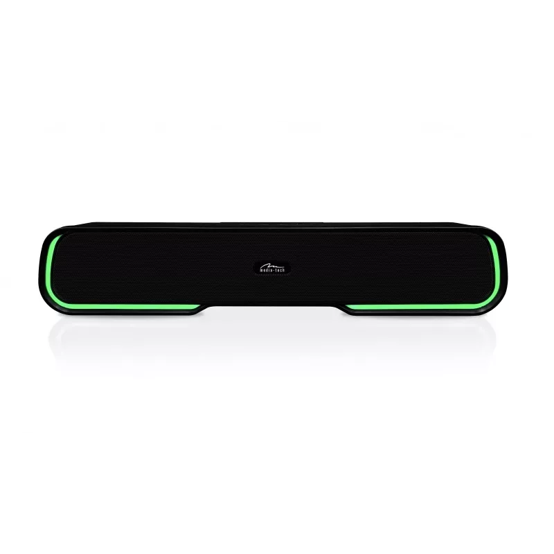 Altavoz MEDIA‑TECH Phantom MT3180 barra de sonido 450W RMS, 80W con batería, Bluetooth, con cable e inalámbrico, negro