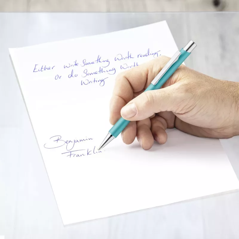 Staedtler elance 421 45 bolígrafo retráctil, rosa, tinta azul