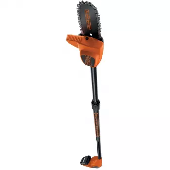 Podadora de altura Black & Decker GPC1820L20, 18V 2Ah batería integrada, 20 cm espada, 3,7 kg