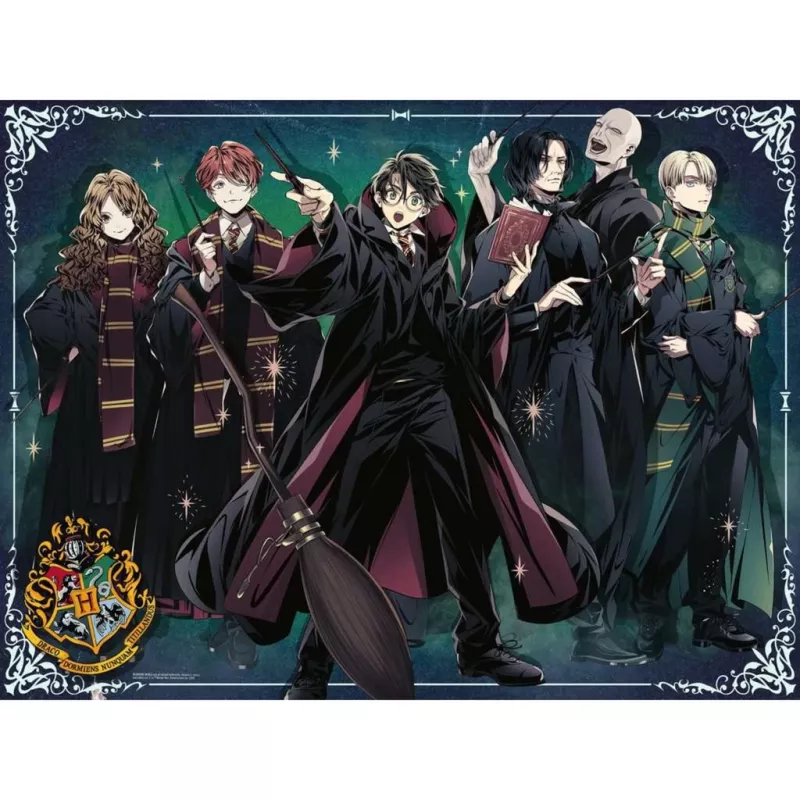 Puzzle Ravensburger Gryffindor vs. Slytherin 1500 piezas, 1500 uds.