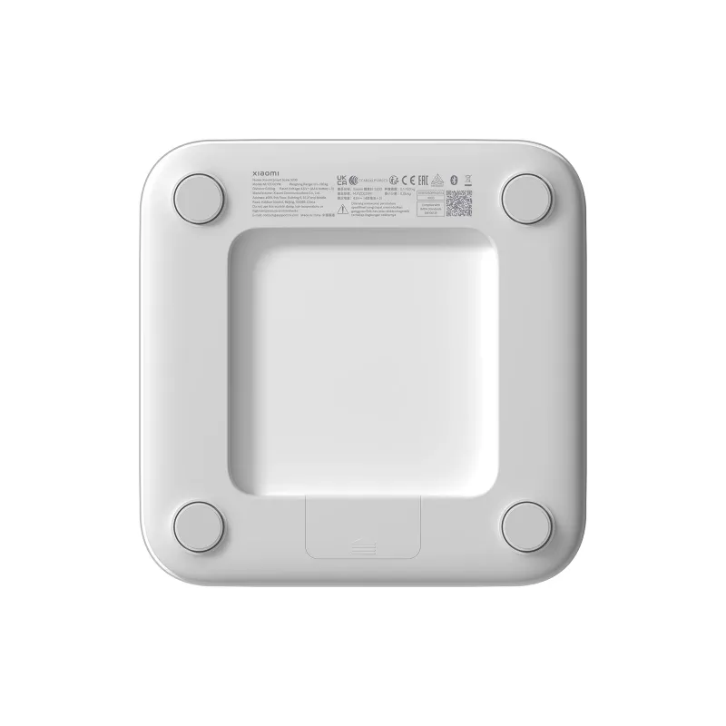 Báscula de baño electrónica Xiaomi Smart Scale S200 – máx. 150 kg, precisión 50 g, 280×280×24,5 mm, blanca