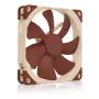Noctua NF-A14 5V PWM ventilador de caja de 140 mm, 300–1500 rpm, 24,6 dB, beige/marrón