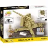 Maqueta de bloques de construcción Cobi 8,8-cm-Flak 18 – 232 piezas, escala 1:35