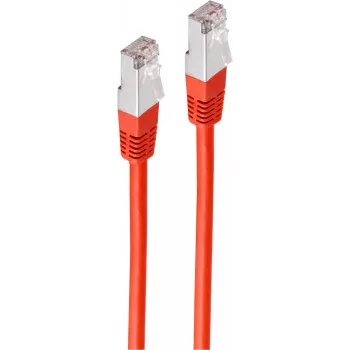Cable de red ShiverPeaks BS75711-H0.5R rojo 0,5 m Cat6 S/FTP