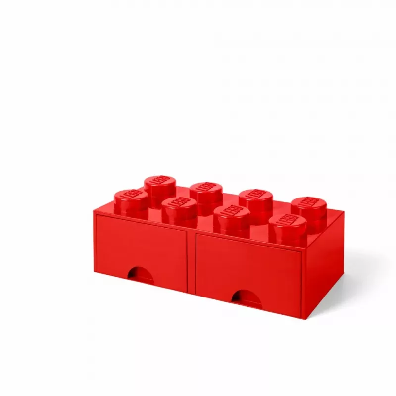 Cajón LEGO Brick Drawer 8 de Room Copenhagen rojo (40061730)