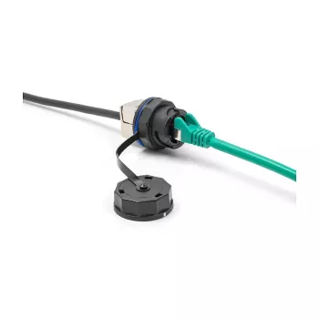 DeLOCK 67050 Tapa protectora para conectores hembra RJ45, IP68, negra