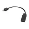 Lenovo 0B47089 Adaptador de cable de vídeo 0,2 m Mini DisplayPort HDMI Negro
