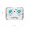 Electroestimulador Medisana TT-10E TENS inalámbrico recargable — 5 programas, 10 niveles de intensidad, 2 electrodos (74×55 mm)
