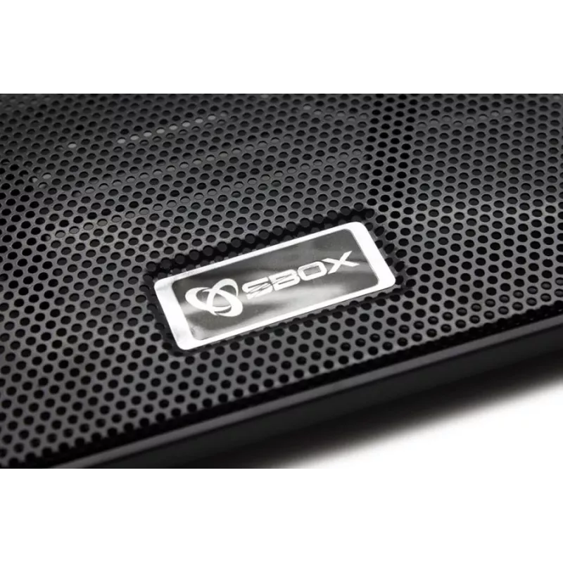Base refrigeradora Sbox CP-101 para portátiles de 15,6 inch
