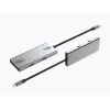 Hub USB Gembird 4 puertos USB 3.2 Gen 2 Type-C con 4 conectores Type-A y Type-C