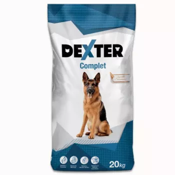 Pienso seco para perros HURTOWNIA KARM Dexter Complete para razas grandes 20 kg, sabor a carne, proteína 21,5 %, grasa 7,5 %