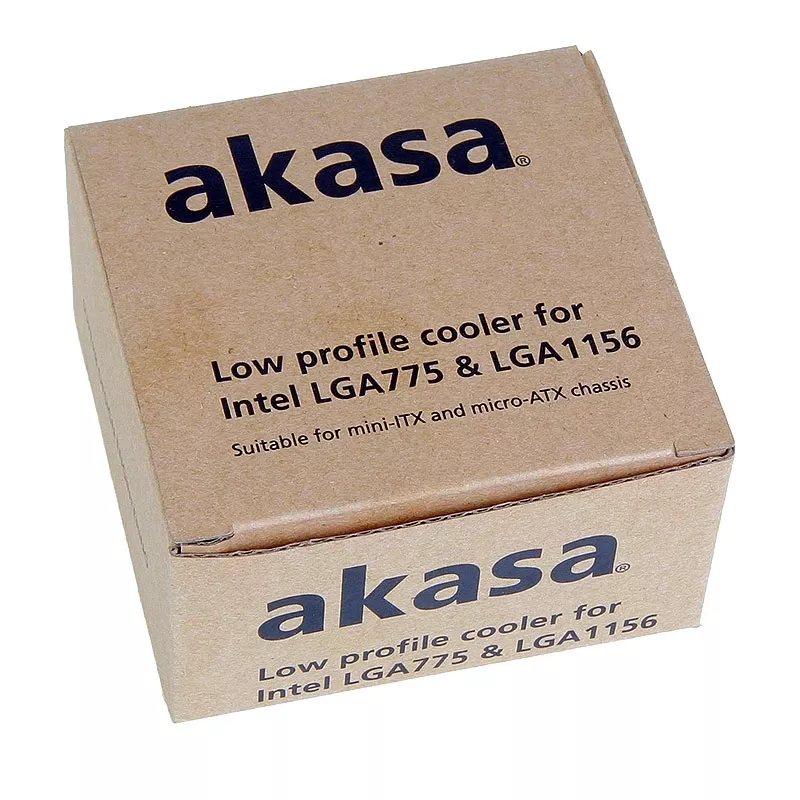 Disipador para procesador Akasa AK-CCE-7106HP Negro, Plateado