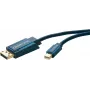 ClickTronic 70737 1 m DisplayPort Mini DisplayPort azul cable DisplayPort (70737)