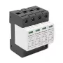 Protector contra sobretensiones QOLTEC 52588 AC 4P 420V T2 C — pararrayos AC de 4 polos, 420 V, Tipo 2