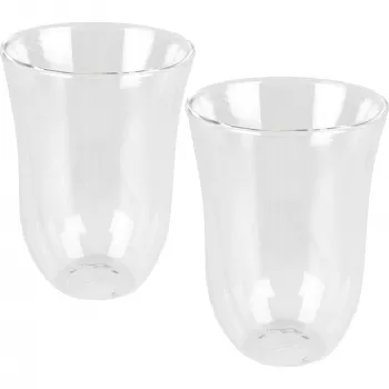 Vaso de café DeLonghi De’Longhi 5513214611 transparente vidrio 2 uds. 220 ml 117 mm