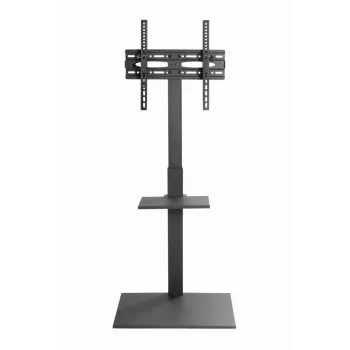 Soporte de suelo para TV GEMBIRD TVS-55T-02 para televisores de 32–55 pulgadas, acero, altura 600 mm, VESA 100x100–400x400, carga máxima 35 kg