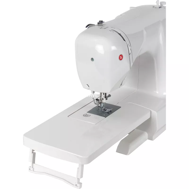 Máquina de coser Singer 6699, electrónica, blanca, rosa