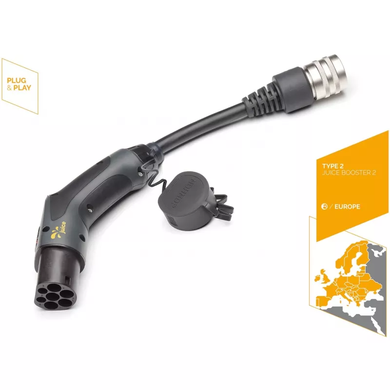 Accesorio para estaciones de carga de vehículos eléctricos Juice Technology EA-JCT2 Negro