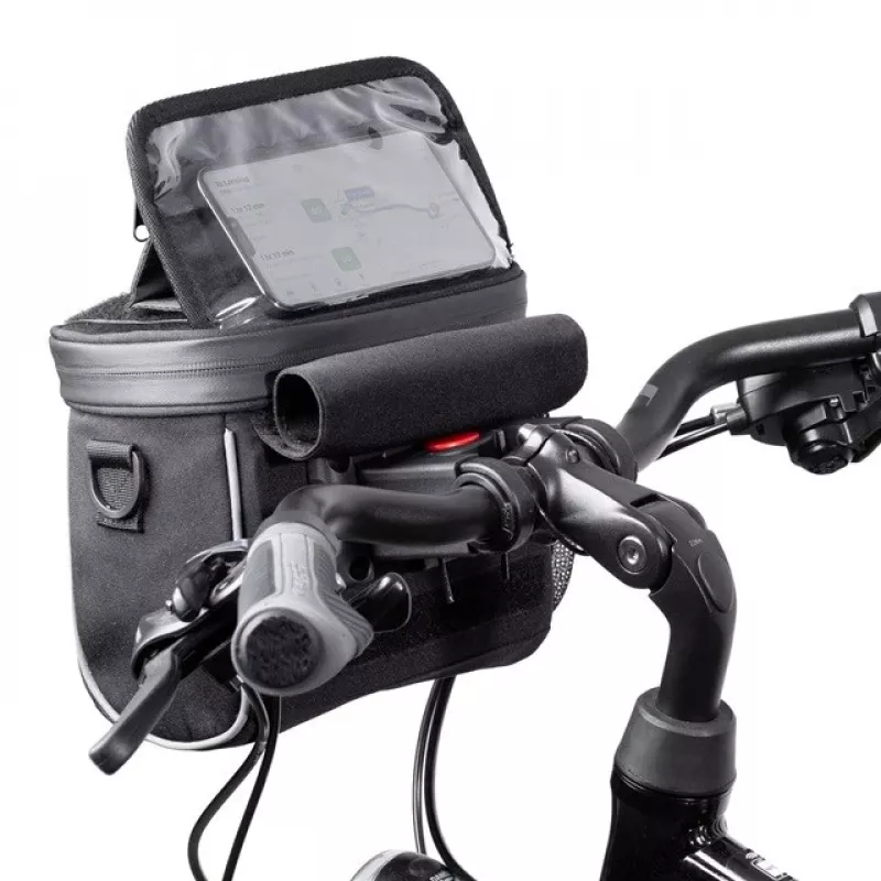 Bolsa frontal para bicicleta Triton WBHBB-01 — 4 L, poliéster/EVA/TPU, 205×125×185 mm