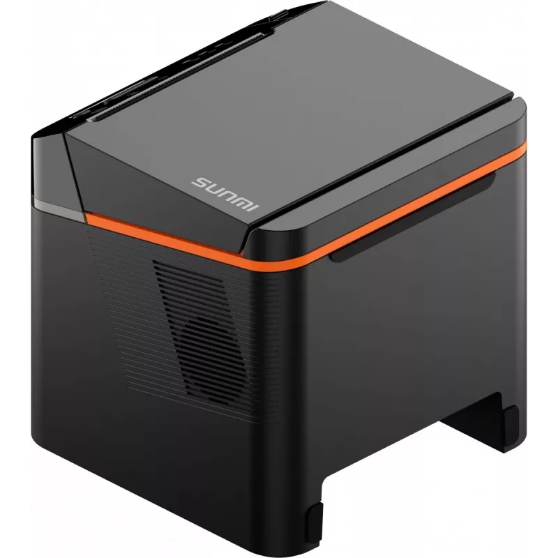 SUNMI C04020020 impresora de tickets 80 mm Kitchen Cloud Printer, térmica, con cortador, USB-C, Bluetooth, Ethernet, Wi-Fi, negra