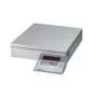 MAULparcel S Báscula de paquetes solar, capacidad: 50 kg, color: gris plataforma de pesaje: (an)30 x (al)30 cm (17450-82)