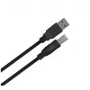 Cable USB Lanberg CA-USBA-11CC-0010-BK 1 m 2.0 USB B negro