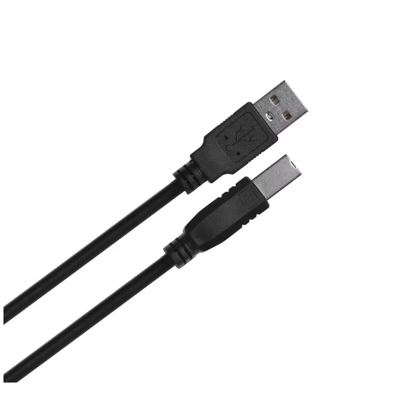 Cable USB Lanberg CA-USBA-11CC-0010-BK 1 m 2.0 USB B negro