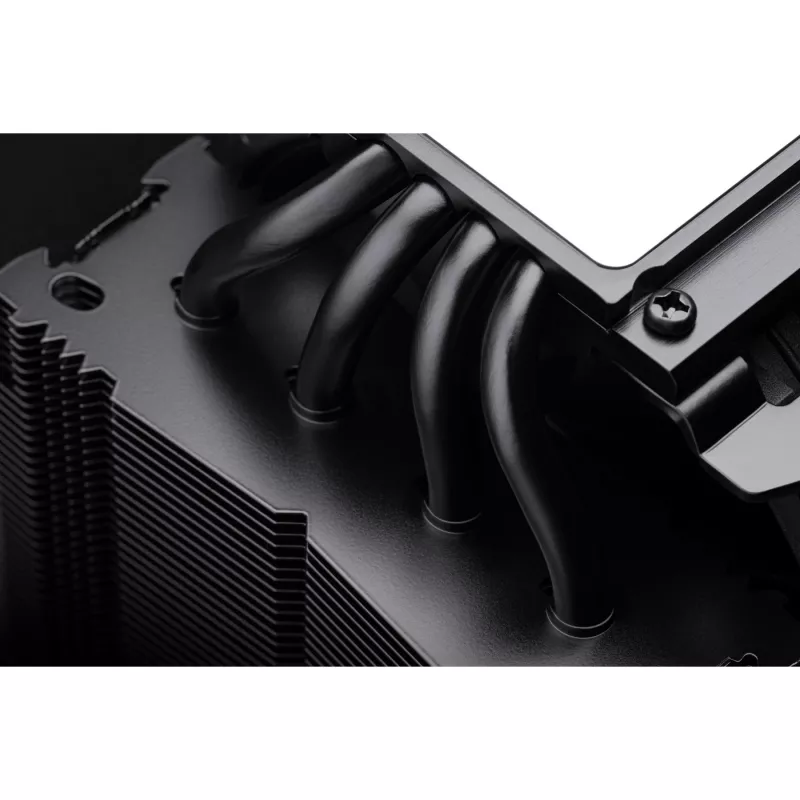 Disipador de CPU Noctua NH-D9L chromax.black, ventilador de 92 mm, 400-2000 RPM, 78,9 m³/h, 95x95x110 mm, negro
