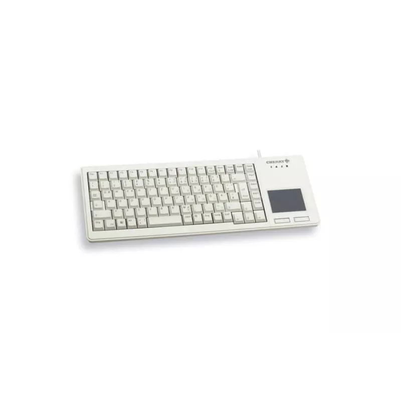 Teclado con touchpad CHERRY XS universal USB QWERTY US inglés gris