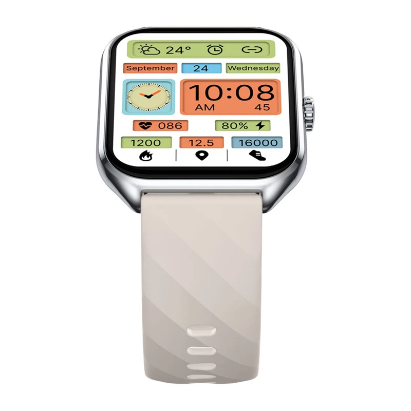 Zeblaze GTS 4 smartwatch, plata (GTS 4 plata)