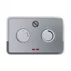 Calefactor eléctrico Steba KH 4 Interior Plata, Blanco 1800 W