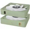 Thermaltake CT140 EX Reverse ARGB 140mm ventilador pack de 3 - Matcha Green
