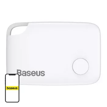 Buscador de llaves Baseus T2 localizador de llaves ZLFDQT2-02 rastreador Bluetooth BSU1041WHT