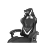 Silla gamer FURY Avenger L universal con asiento acolchado negra