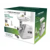 Esperanza EKM012E Meatball picadora de carne eléctrica, 600 W, 3 discos de corte, accesorios para salchichas y kebbe, gris