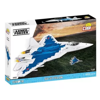 Set de construcción Cobi SU-57 Felon, 928 piezas – modelo Cobi COBl-5909