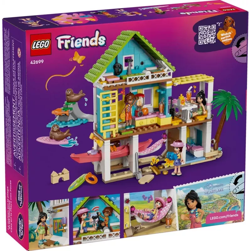LEGO FRIENDS 42699 Casa de playa con focas