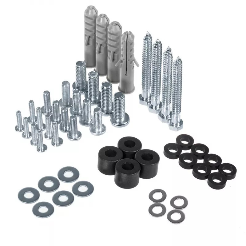 Soporte de pared para TV MACLEAN MC-748A VESA 100x100–400x400 mm inclinable negro soporta hasta 45 kg