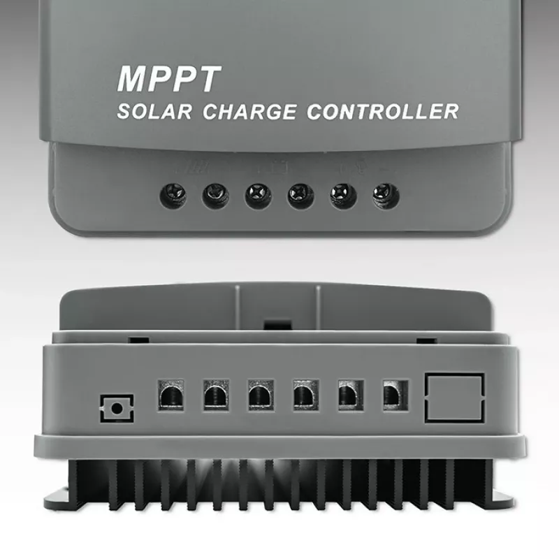 Regulador de carga solar MPPT con sensor de temperatura 60A