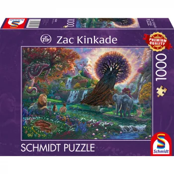 Schmidt Spiele Puzzle, Zac Kinkade, The Garden of Eden, 1000 piezas