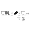 Adaptador de cable LogiLink CV0107 HDMI VGA negro (CV0107)