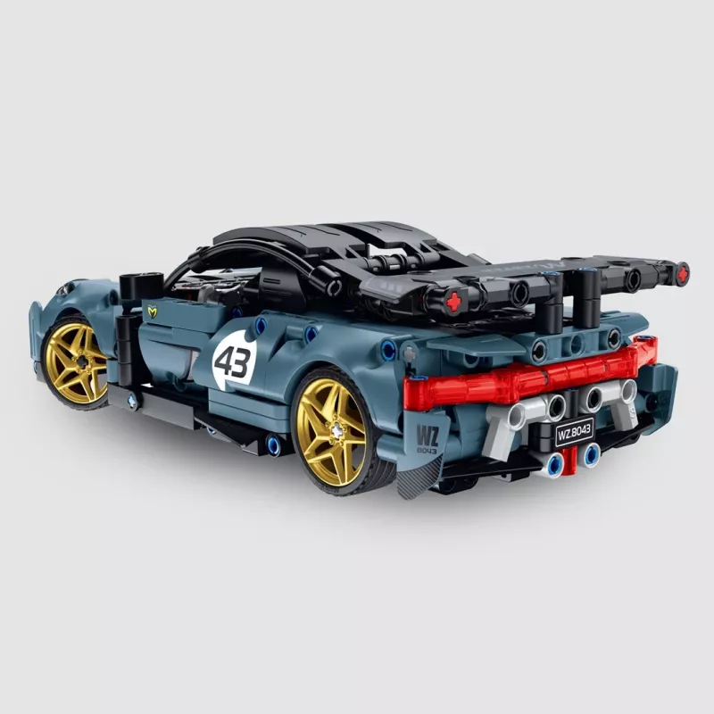 iM.Master 8043 RC Super Car bloques de construcción, 449 piezas, grafito