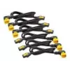 Juego de cables de alimentación APC (6 uds.), bloqueables, C13 a C14 (ángulo de 90°), 1,2 m