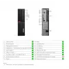 Lenovo Renew | Grado A | ThinkCentre M720s SFF | Intel Core i5 | i5-8400 | 8 GB | SSD | 256 GB | Intel UHD Graphics | Windows 11 Pro