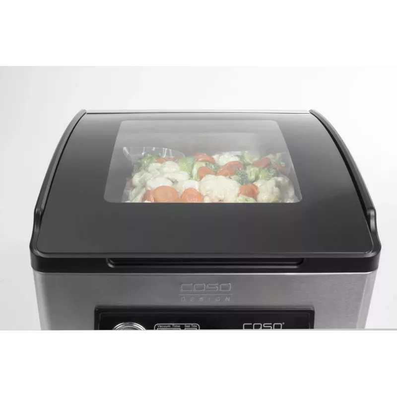 Envasadora al vacío Caso VacuChef 70 Power 350 W acero inoxidable — máquina de envasado al vacío