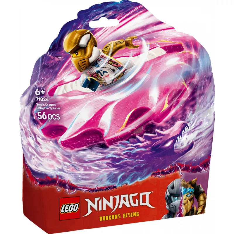 LEGO NINJAGO 71824 Peonza Spinjitzu dragón de Sora