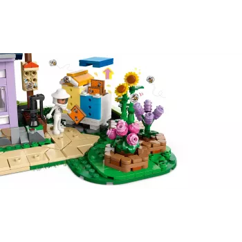 LEGO FRIENDS 42669 Casa de apicultor y jardín de flores